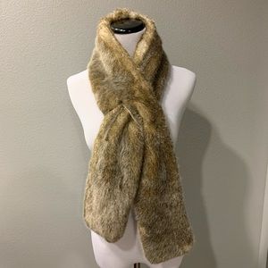 Restoration Hardware Faux fur scarf